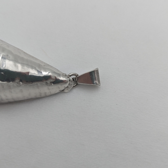 Taxco 925 Conch Shell Pendant 3.5" - Picture 6 of 9